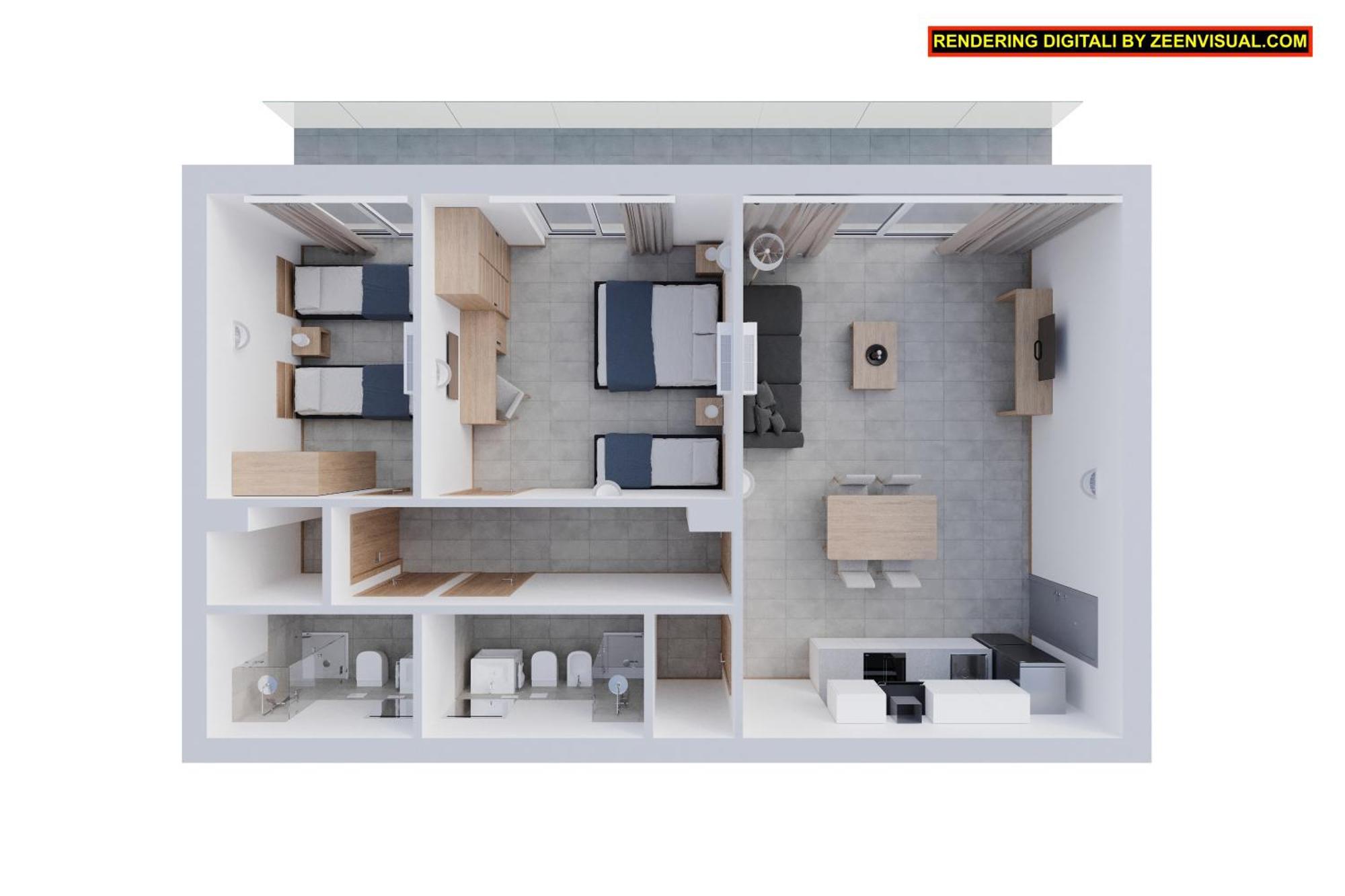 פרוצ'ו Hotel Delfino מראה חיצוני תמונה